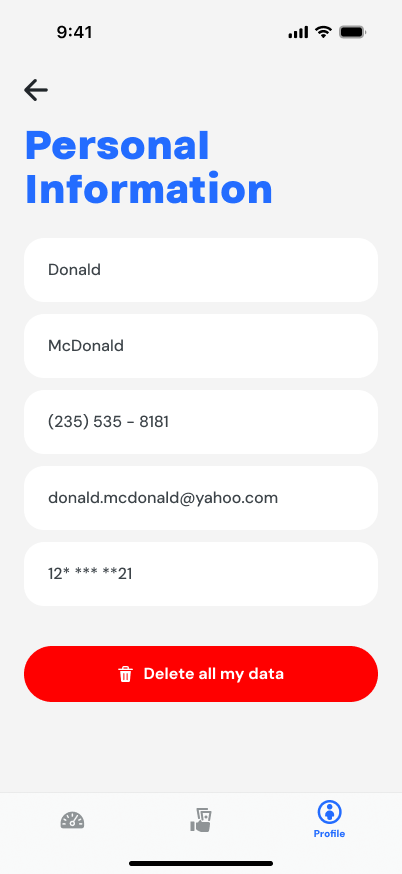 Personal Information